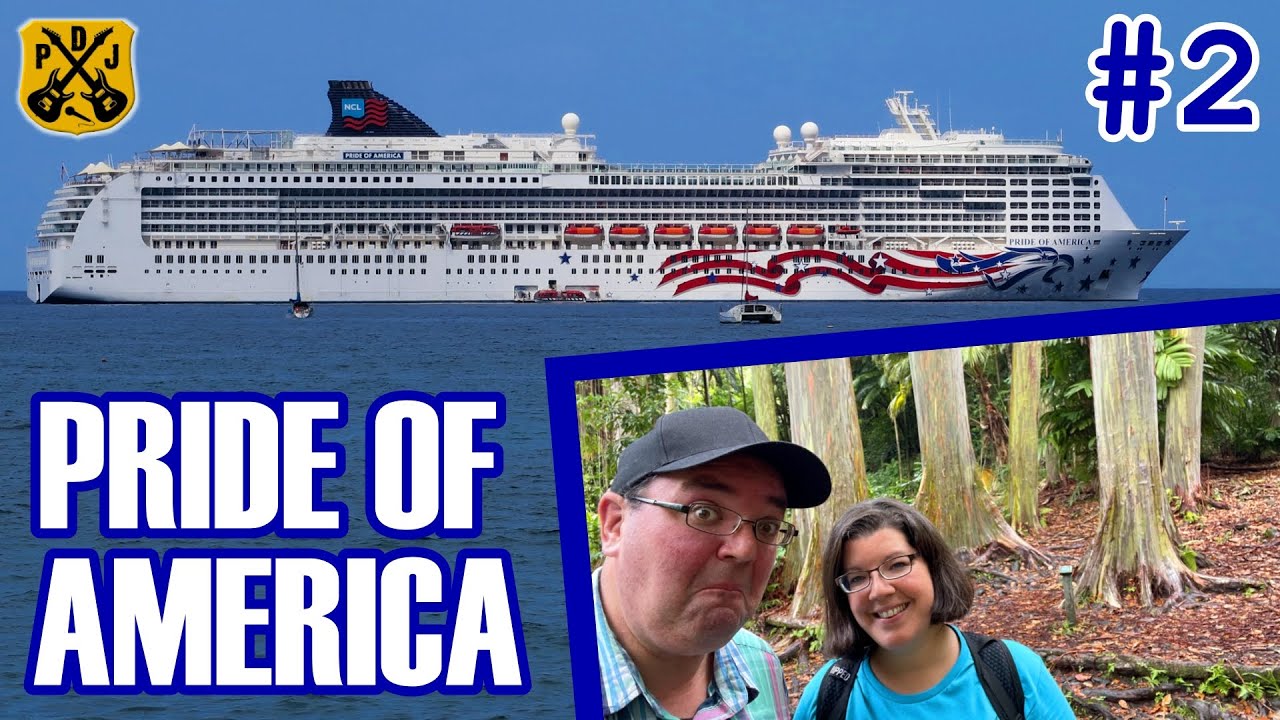 NCL Pride Of America Pt.2 - Maui, Road To Hana, GyPSy Guide, Arboretum, Banana Bread, Hana Bay Beach