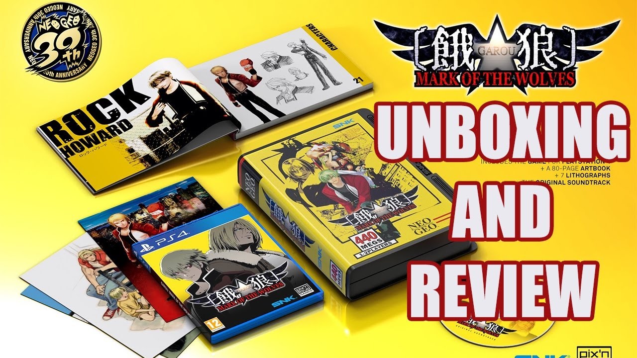 Unboxing and Review Of The Garou Collector's Edition From Pix'nLove