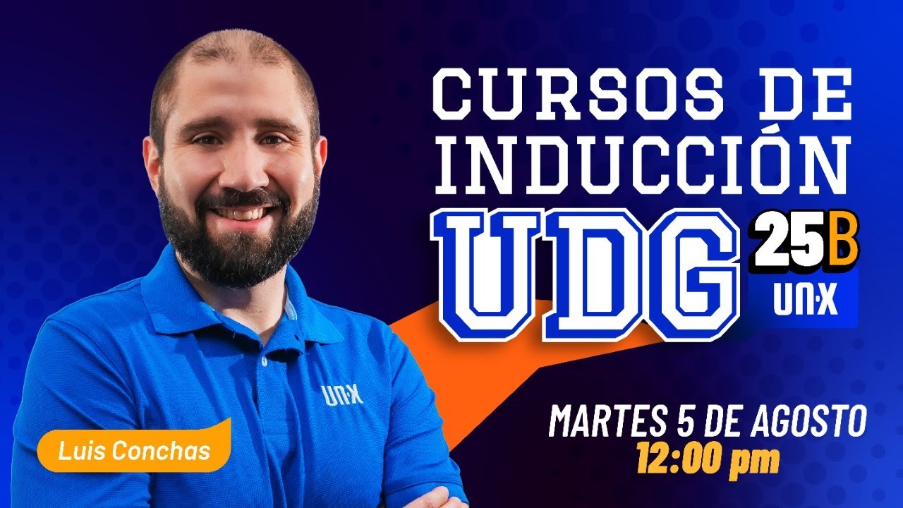 Cursos de inducción - UDG 2025B