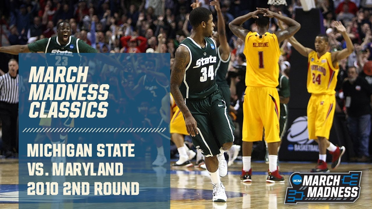 Michigan State vs. Maryland: 2010 Second Round | FULL GAME