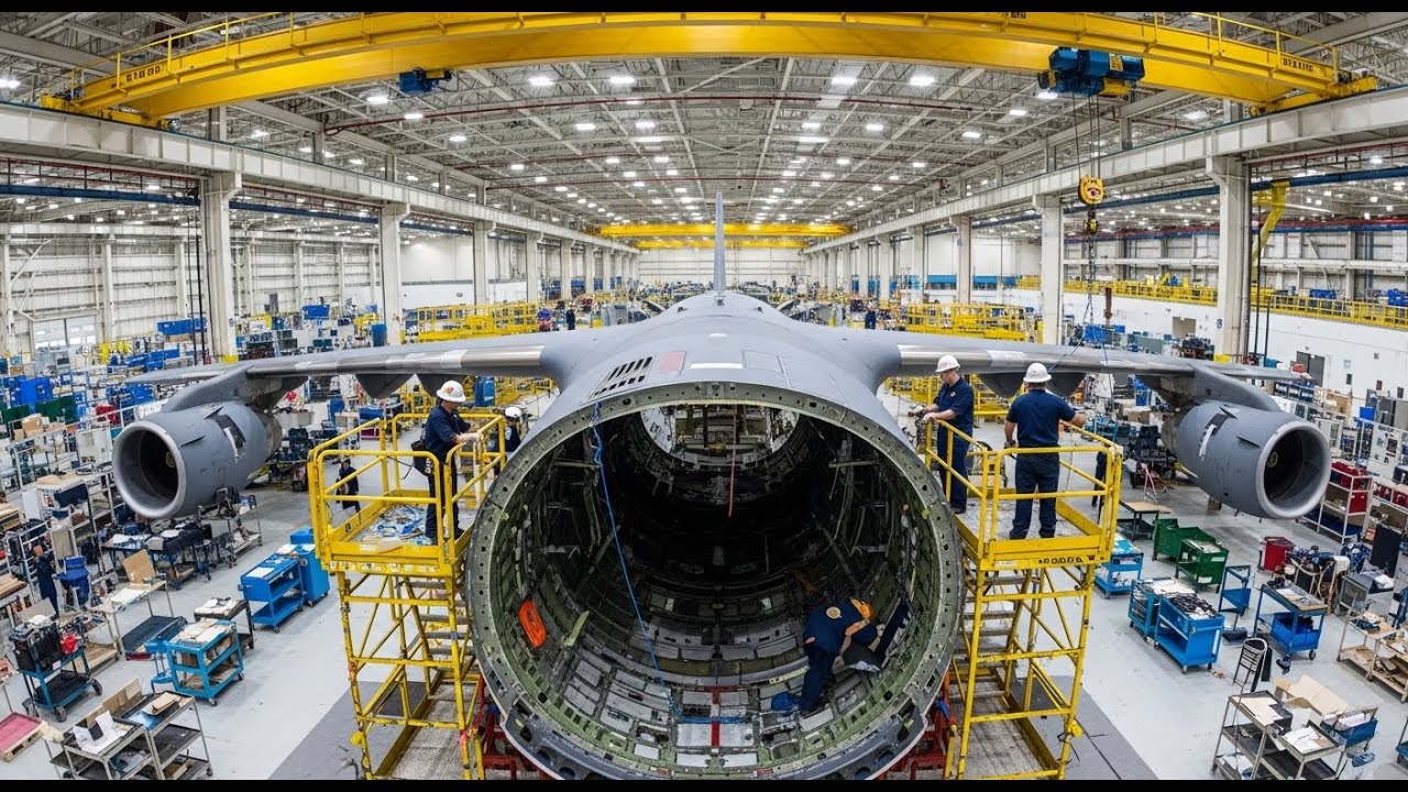 Building the BEAST: Inside the C-17 Globemaster Factory | $340M Military Monster