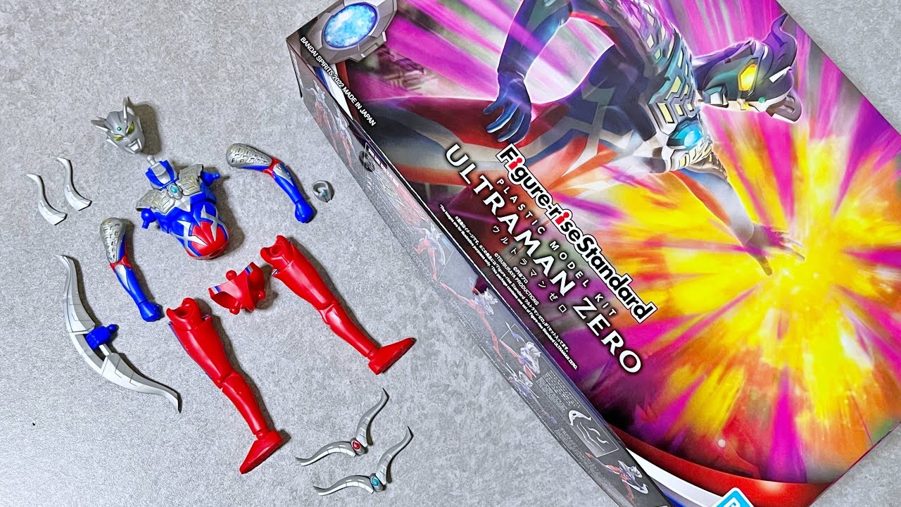 【これが頂点のゼロ！】フィギュアライズスタンダード　ウルトラマンゼロ　Figure-rise standard　組み立て+レビュー
