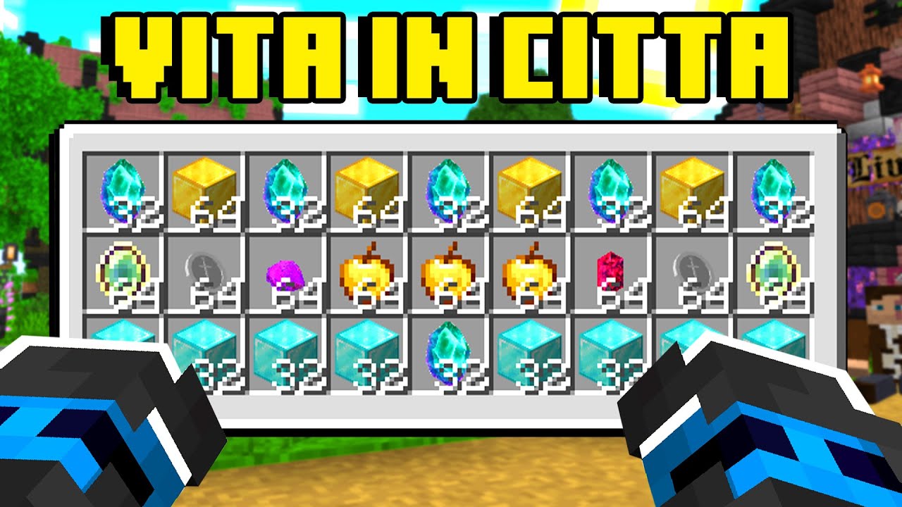 GIOCO PER 24 ORE ALLA VITA IN CITTÀ 2 - MINECRAFT Ep 93