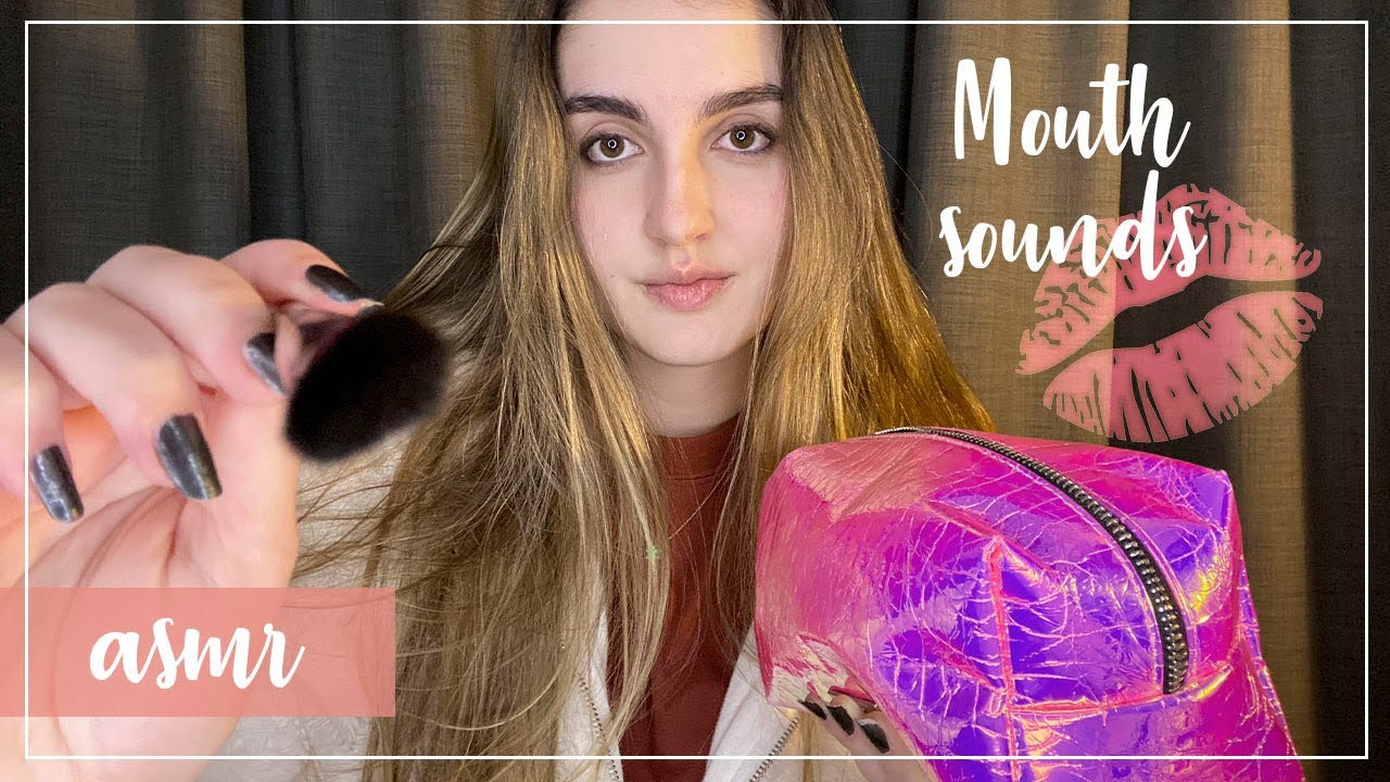 ASMR en español - Tu HERMANA te MAQUILLA en cuarentena + M0uth sounds