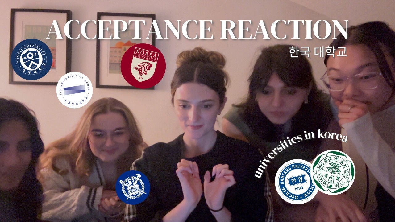 KOREAN UNIVERSITY ACCEPTANCE REACTION 2025 *·˚ : 한국 대학교 ~ reacting to my university exchange results