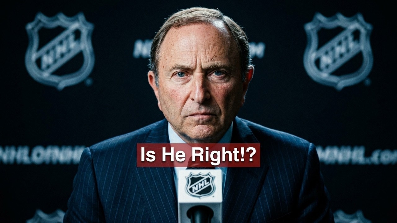 Gary Bettman: The Most Hated Man in Hockey &mdash; Is He Actually Right?