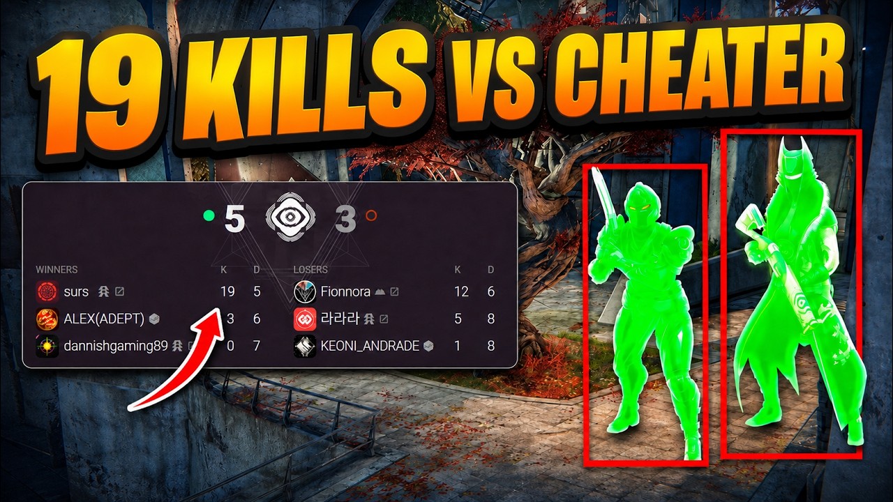19 УБИЙСТВ ПРОТИВ ЧИТЕРА В ИСПЫТАНИЯХ ОСИРИСА 😈 | Destiny 2 PvP