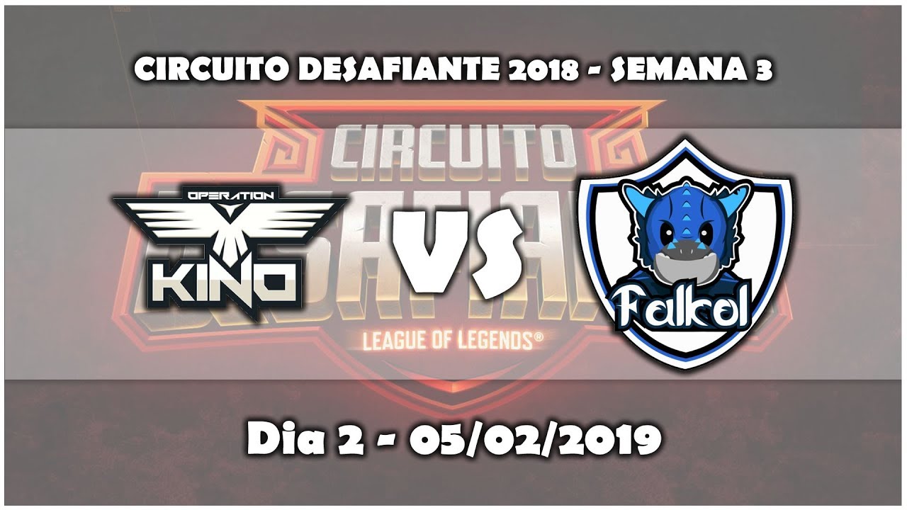 Desafiante 2019 - Operation Kino VS Falkol (Highlights) - Semana 3 - Dia 2