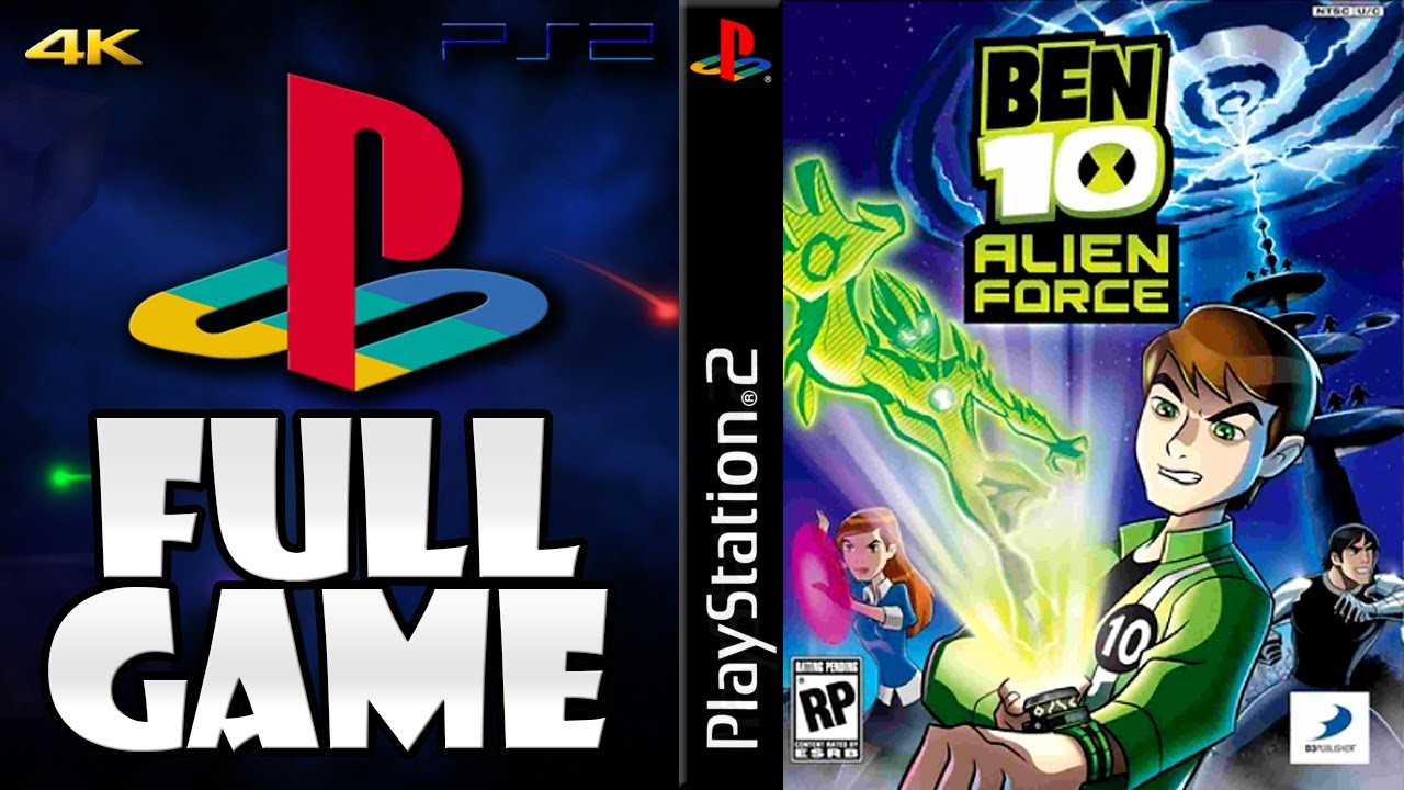 Ben 10: Alien Force (PS2) - Full Game Walkthrough / Longplay [4K60ᶠᵖˢ UHD]