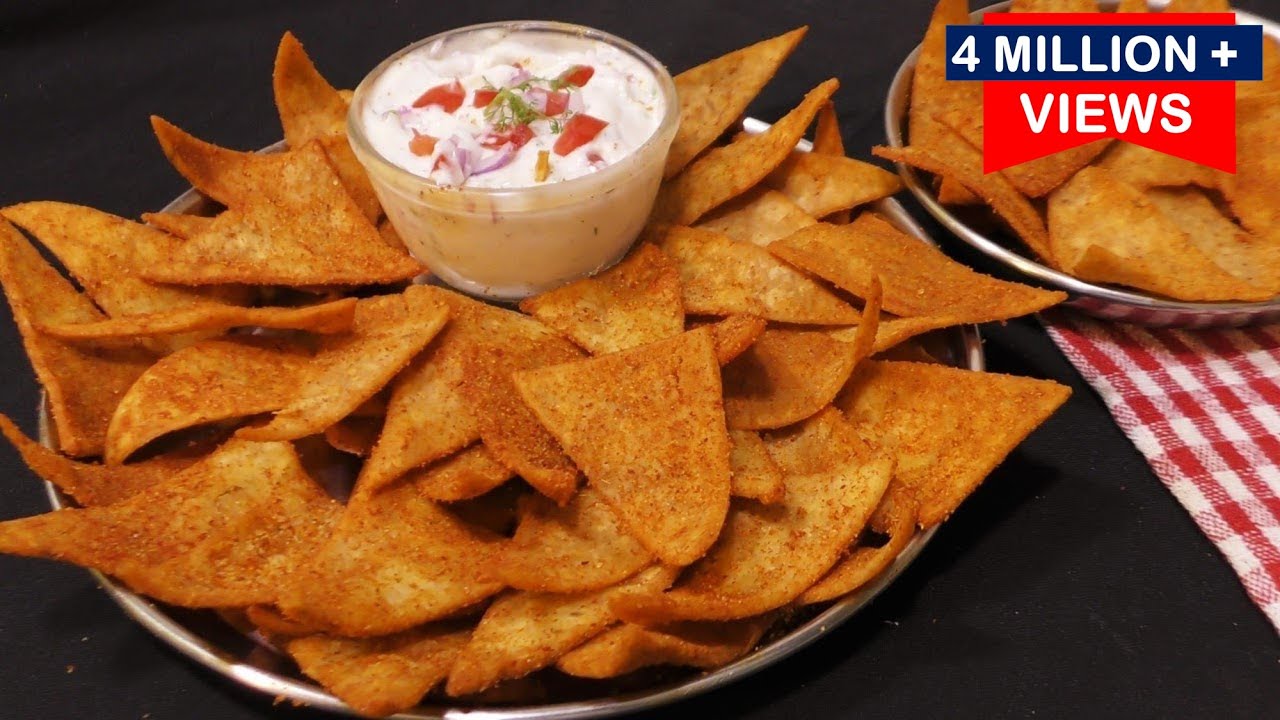 Nachos Recipe सब खाने के लिए करे तंग 2 चीज़ो से चावल का ऐसा कुरकुरा नाश्ता करे टेंशन कम Nachos Recipe