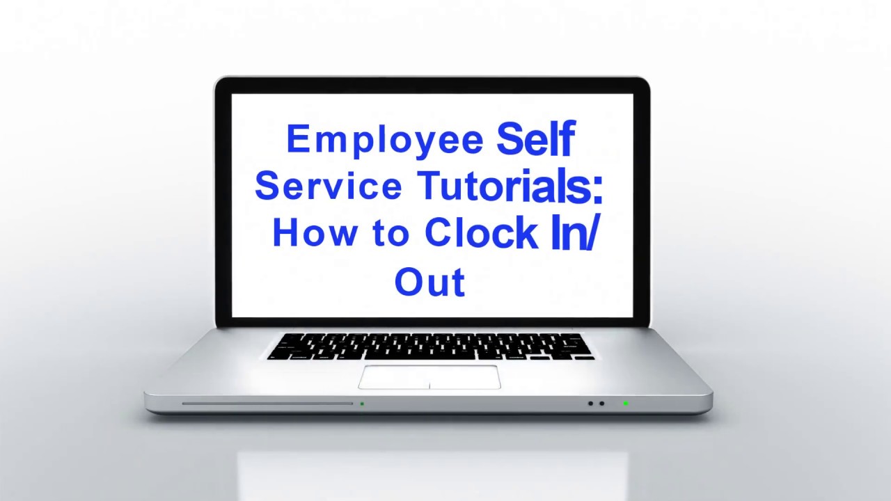 ESS Tutorials: How To Clock In and Out