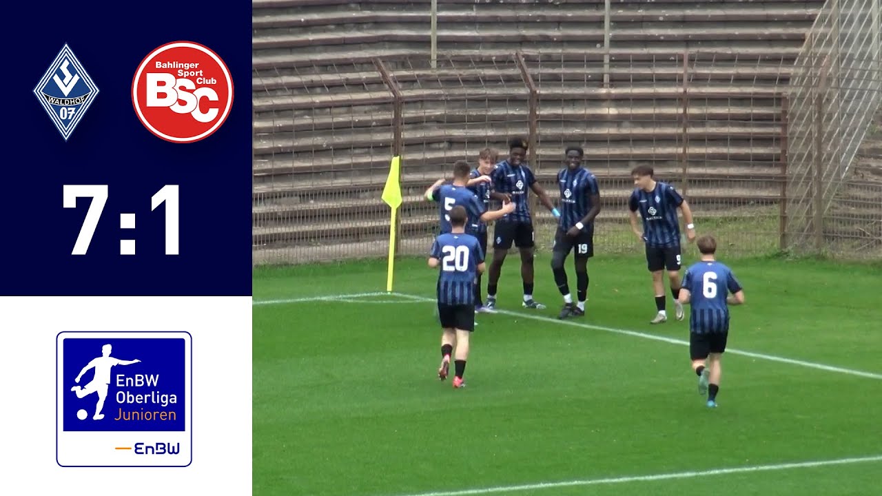 EnBW-Oberliga - A-Junioren: SV Waldhof Mannheim - Bahlinger SC 2025/26