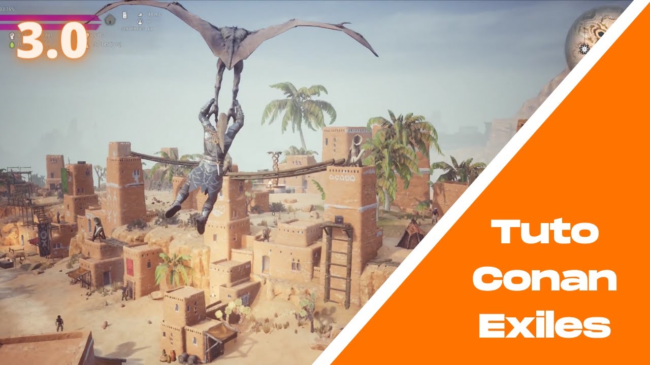 Tuto Conan Exiles : mise à jour 3.0 (Age of Sorcery) : bâton arcanique, sorcellerie, sorts et runes