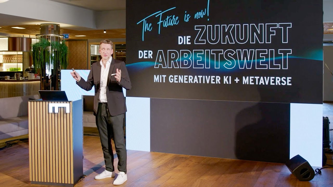 KI-Vortrag: Die Zukunft der Arbeitswelt mit Generativer KI + Metaverse