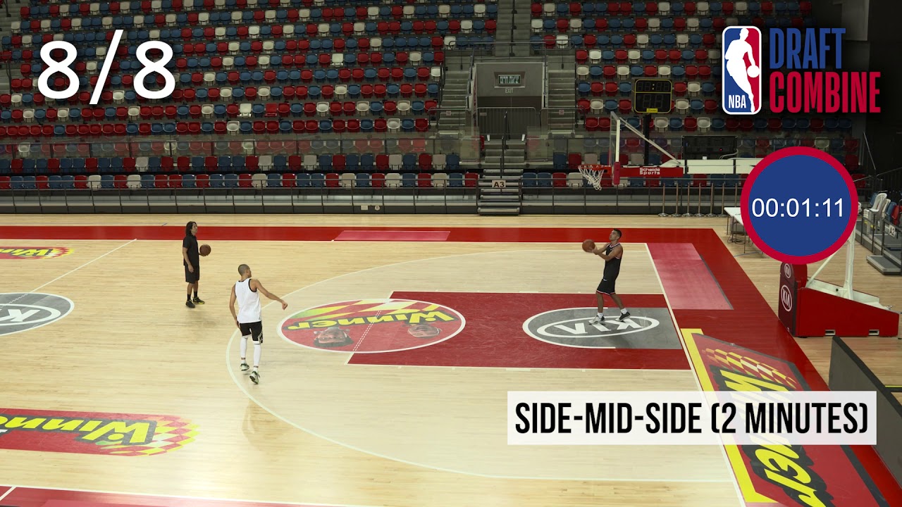 NBA PROSPECT Yam Madar Shooting Drill