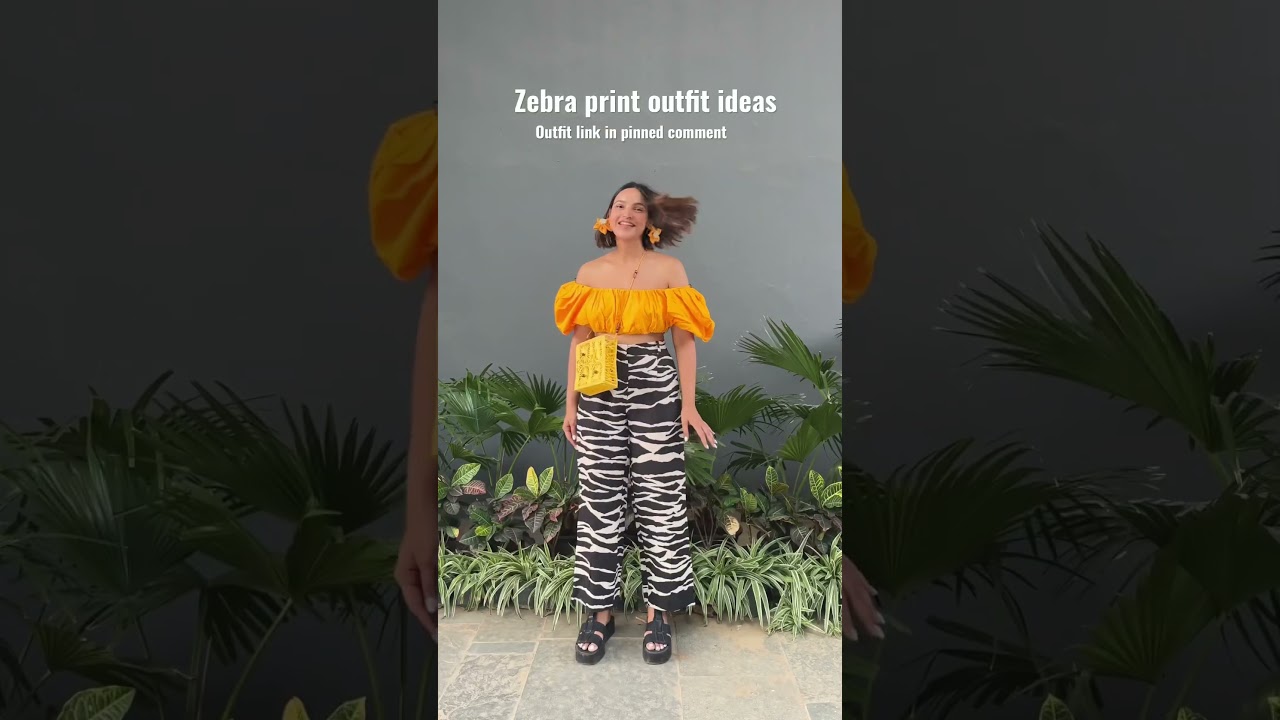 Zebra print outfit ideas || SAPNA RAI 