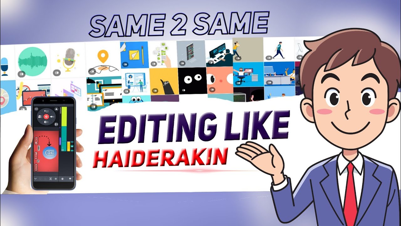 How To Edit Video Like Haider Akin |@Haider Akin Jaisa Editing Kaise Kare | In Mobile