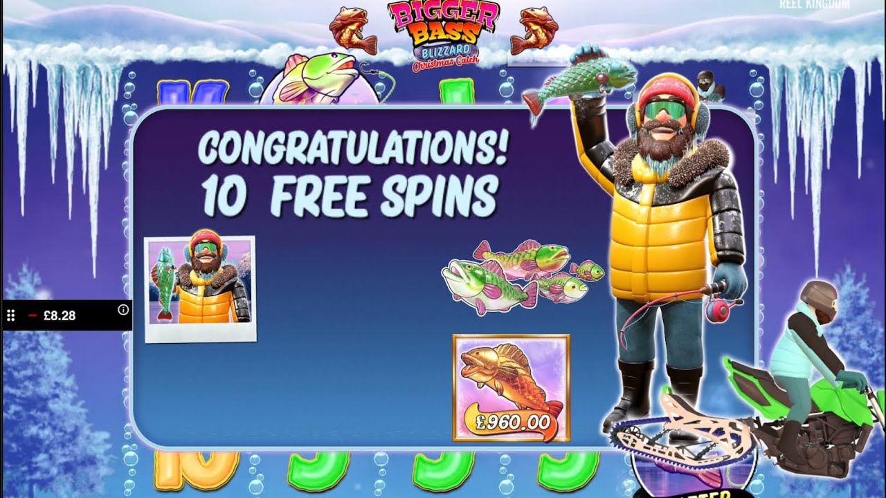Bigger Bass Blizzard - Bonus Rounds Low Stake