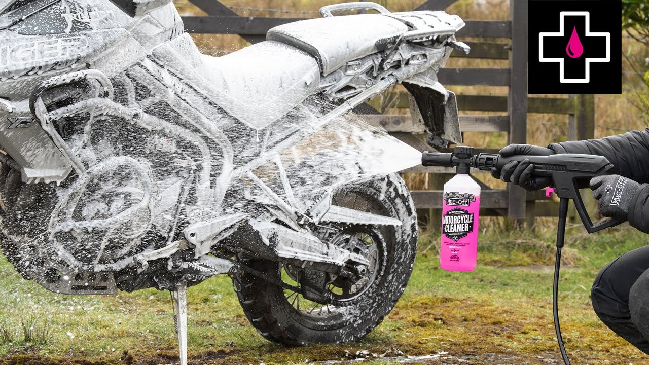 The Muc-Off Pressure Washer for Motorbikes