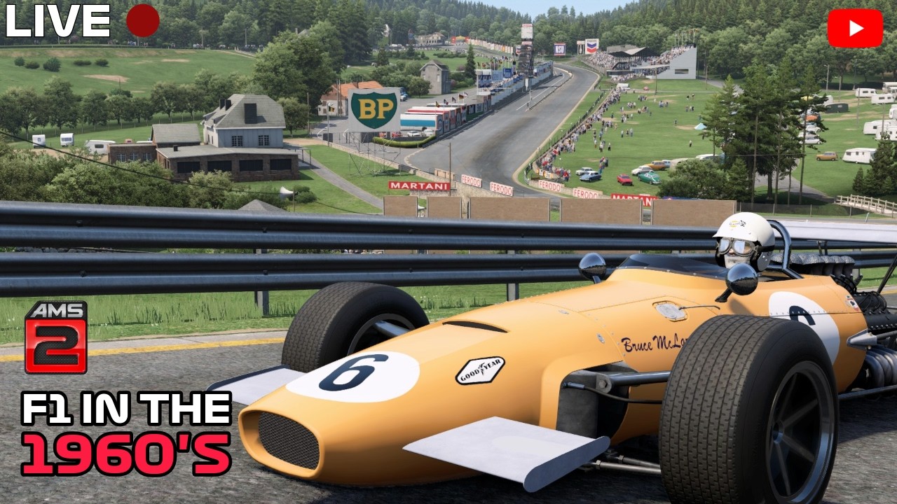 F1 BUT IN THE 1960'S | AMS2 F1 |🔴LIVE (Portrait)