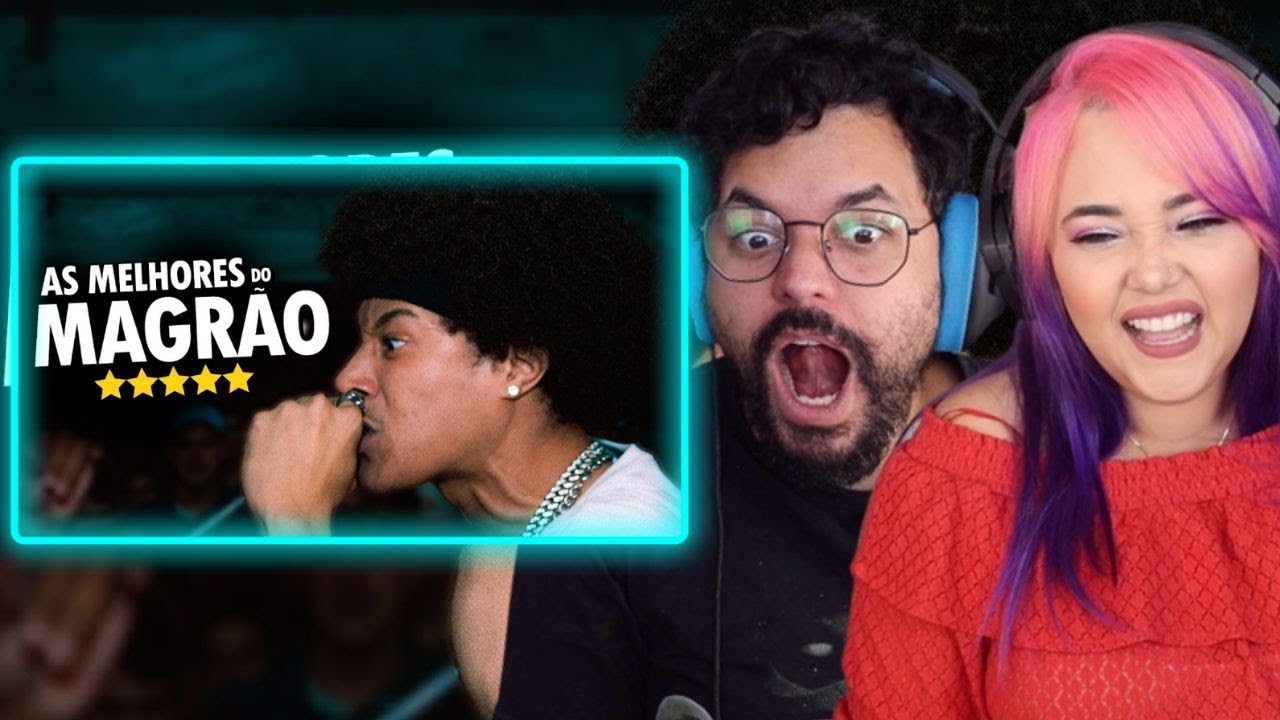 MELHORES RIMAS DO MAGRÃO em 2023! (RimasCompilation HD) ‹ REACT ›