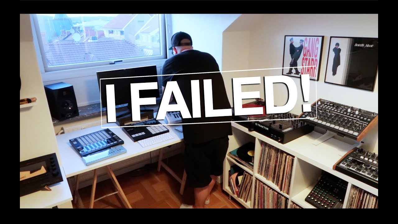 Reorganizing my home studio...