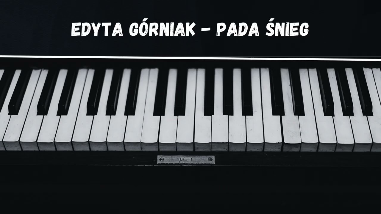Edyta Górniak - Pada śnieg - podkład karaoke D#-dur (link w opisie)