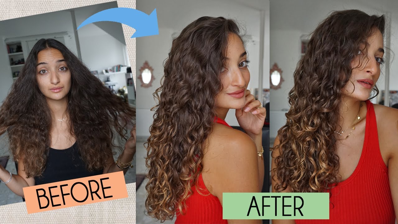 My Easy Curly Hair Routine using Three Products!! 2c/3a Natural Curls