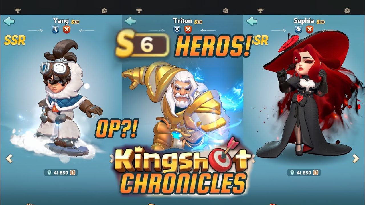 🔥 Kingshot Gen 6 Heroes: SKIP ❌ or PUSH ✅? ⚔️ Quick OVERVIEW #kingshotgames #kingshotgameplay
