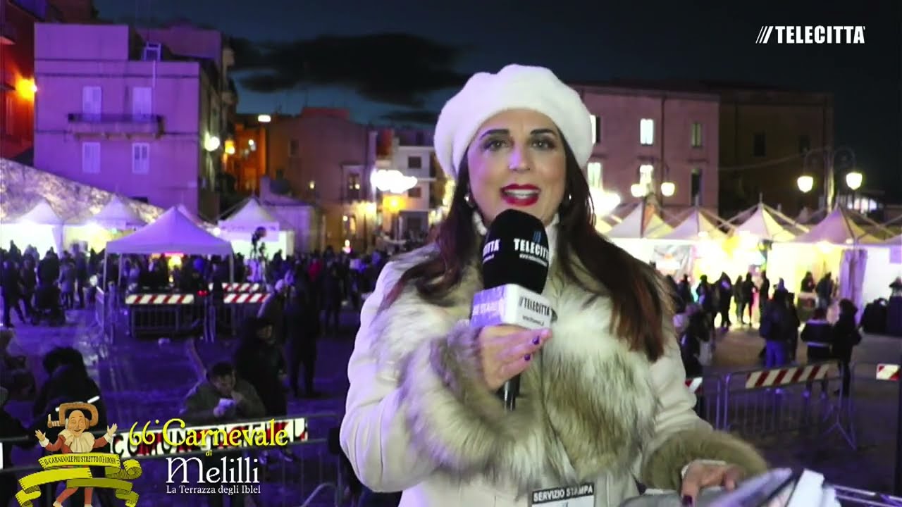 🎦▶️ In diretta da Melilli (SR) - &ldquo;66&ordf; edizione del Carnevale pi&ugrave; stretto d&rsquo;Europa&rdquo; 15 Febbraio 2026