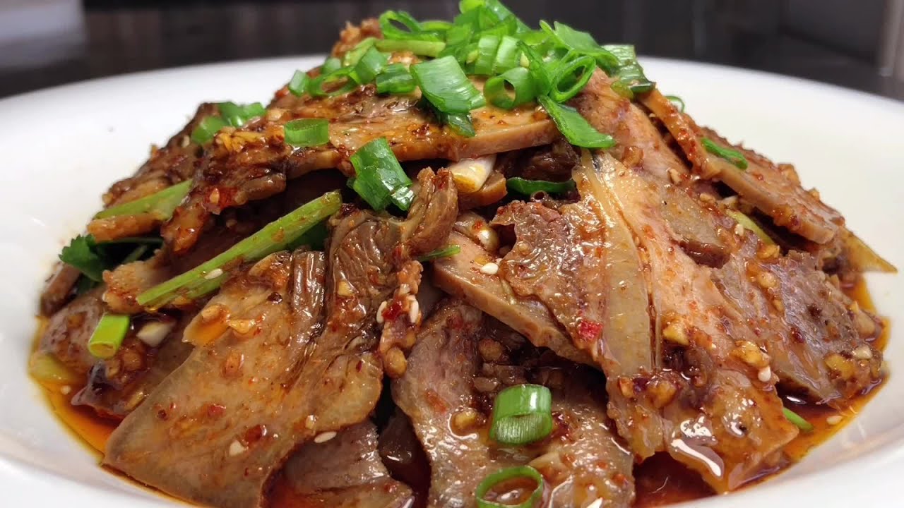 廚師長教你年夜飯【涼拌豬舌】🐷的做法，爽口開胃，下酒又下飯