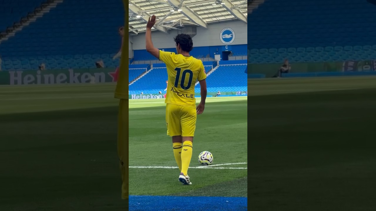Dani Parejo vs Brighton #football #brighton #villarreal #laliga #parejo