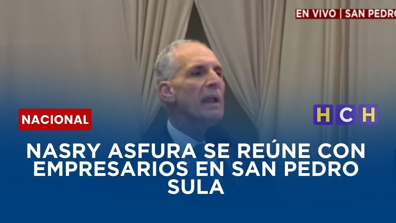 Nasry Asfura se reúne con empresarios en San Pedro Sula