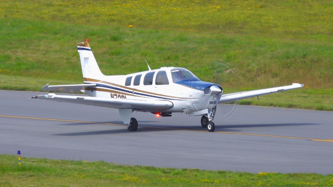G36 Beechcraft Bonanza Takeoff [4K Video!]