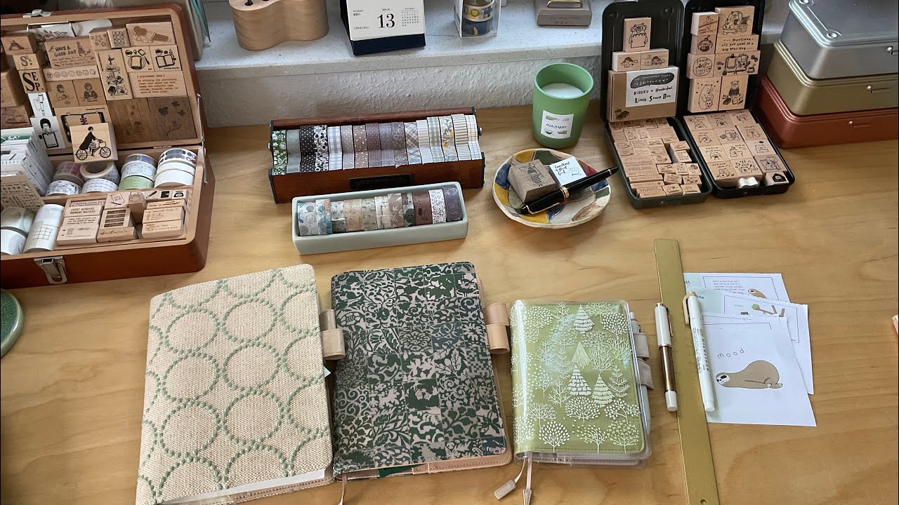 AT MY DESK 11/2025 | Journal meet up | TN Stamp Caravan 2025 | Dies und Das [German|Deutsch]