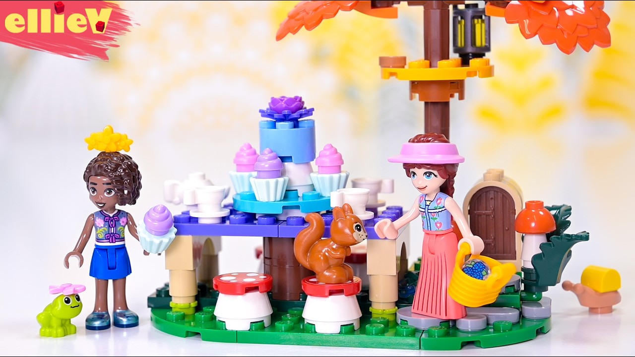 Лесное чаепитие 🌳🫖🌸 Сборка и обзор LEGO Friends