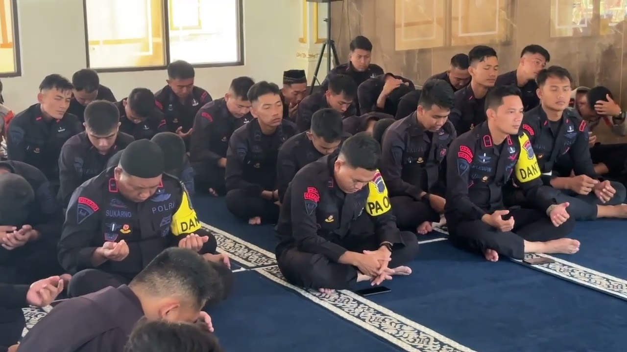 Batalyon D Pelopor Laksanakan Doa Bersama Untuk Kelancaran Operasi Ketupat Lodaya 2026