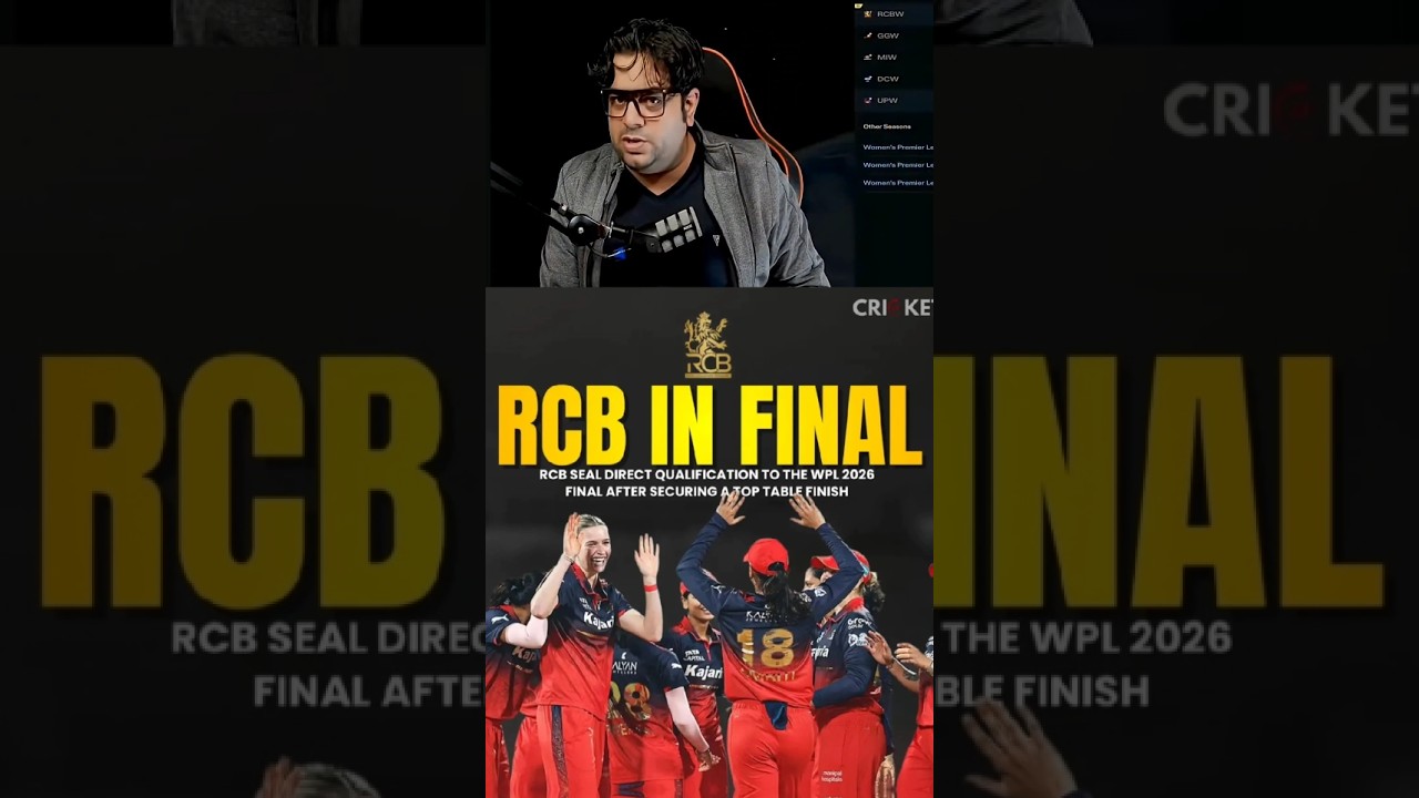 #💪wpl RCB team final mein 🫡😈