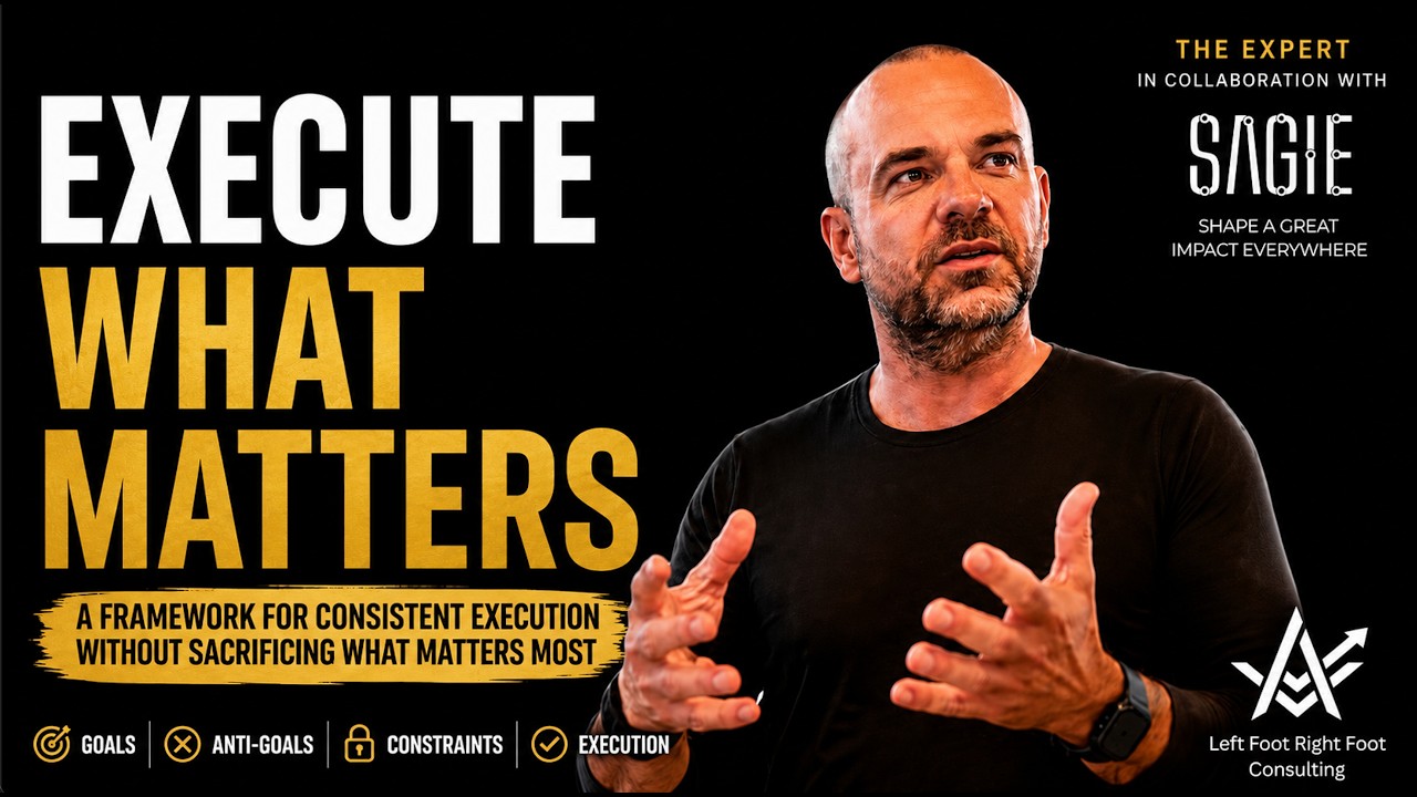 The Strategic Execution Framework&trade; | How to Execute What Matters Without Burning Out