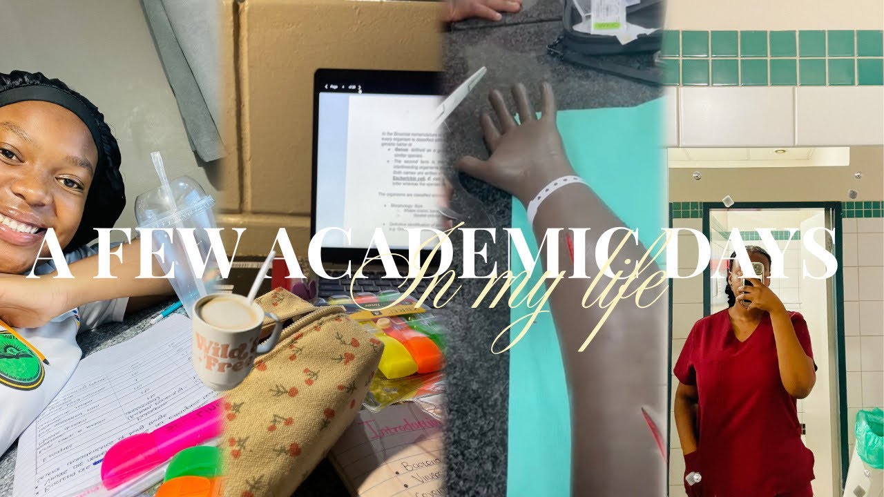 A few academic days in my life||studying|tests|practicals|learning how to suture patients & etc