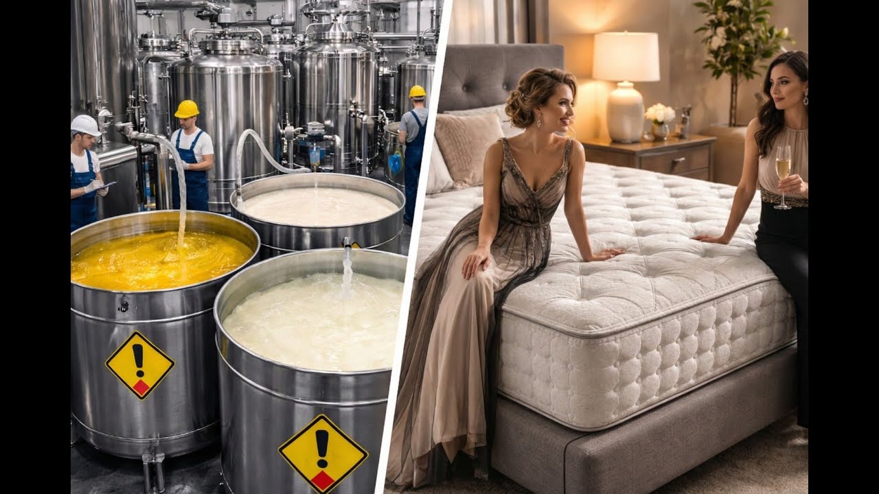 Amazing Foam Factory - How Mattresses Are Made | Full Process 2026