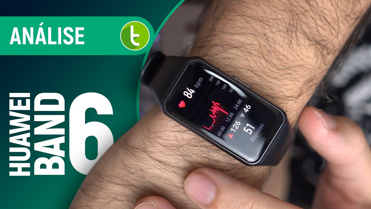 HUAWEI BAND 6: MELHOR PRIMEIRO PASSO para quem vai começar uma atividade física? | Análise / Review