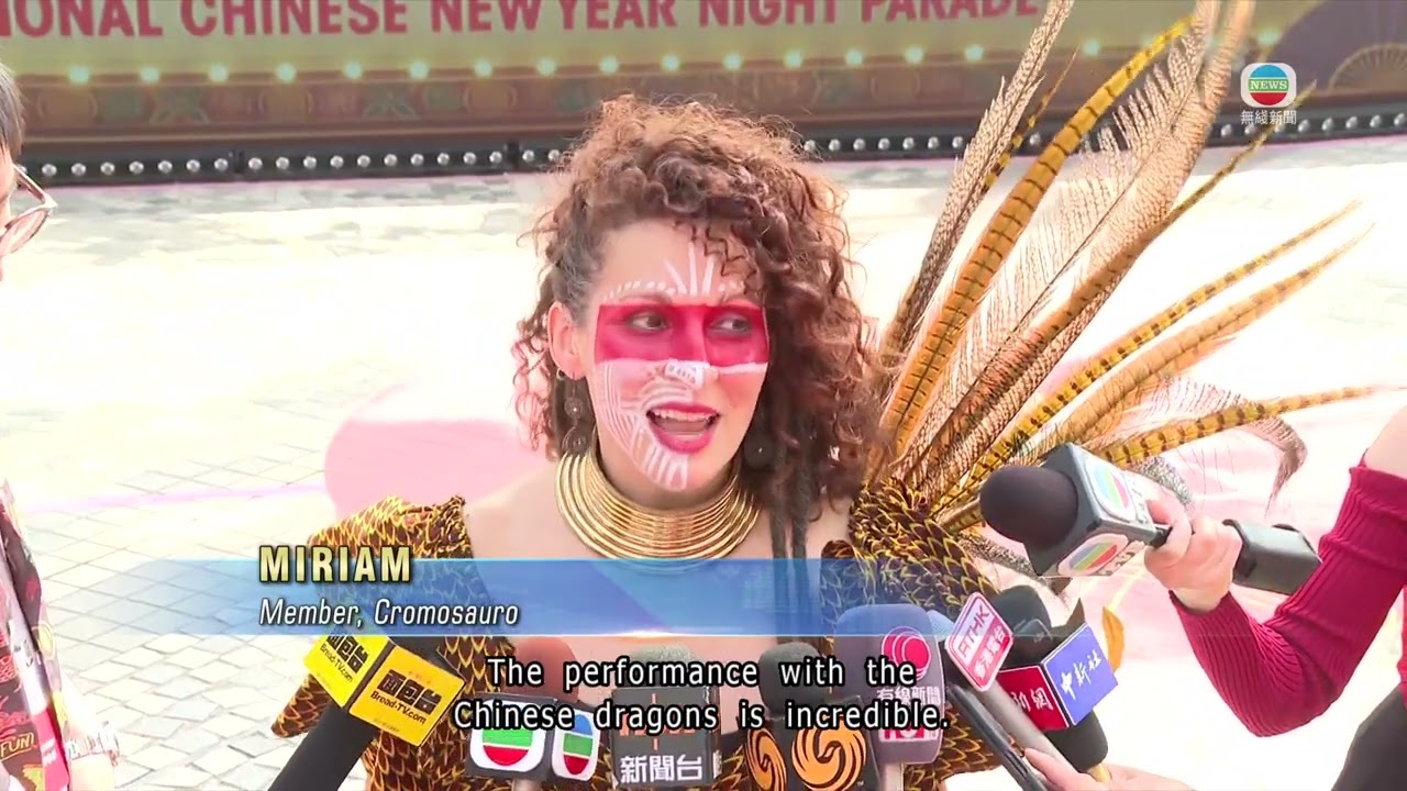 Rehearsal for Chinese New Year Night Parade held in Tsim Sha Tsui｜TVB News｜2026/02/16