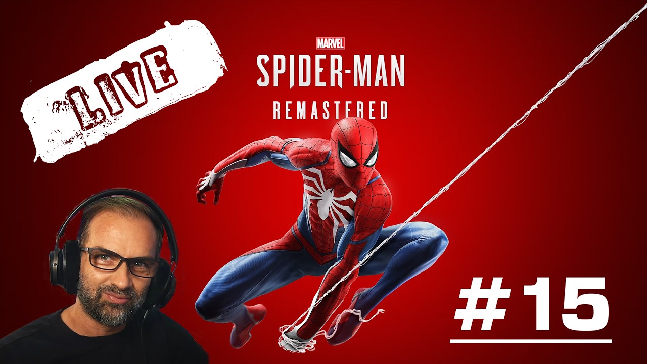 🔴🅻🅸🆅🅴 #15 | SPIDER-MAN REMASTERED | 🅻🅸🆅🅴🔴