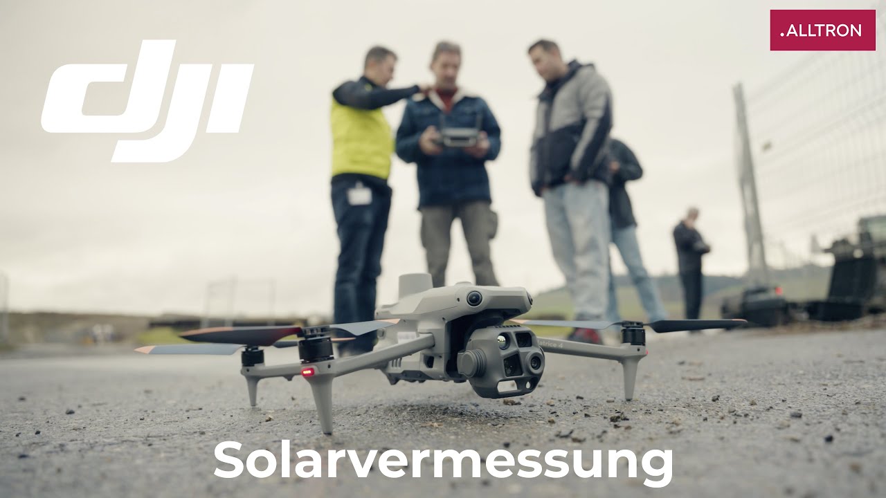 Solaranlagen vermessen & warten mit DJI Enterprise Drohnen | Schnell, präzise, digital