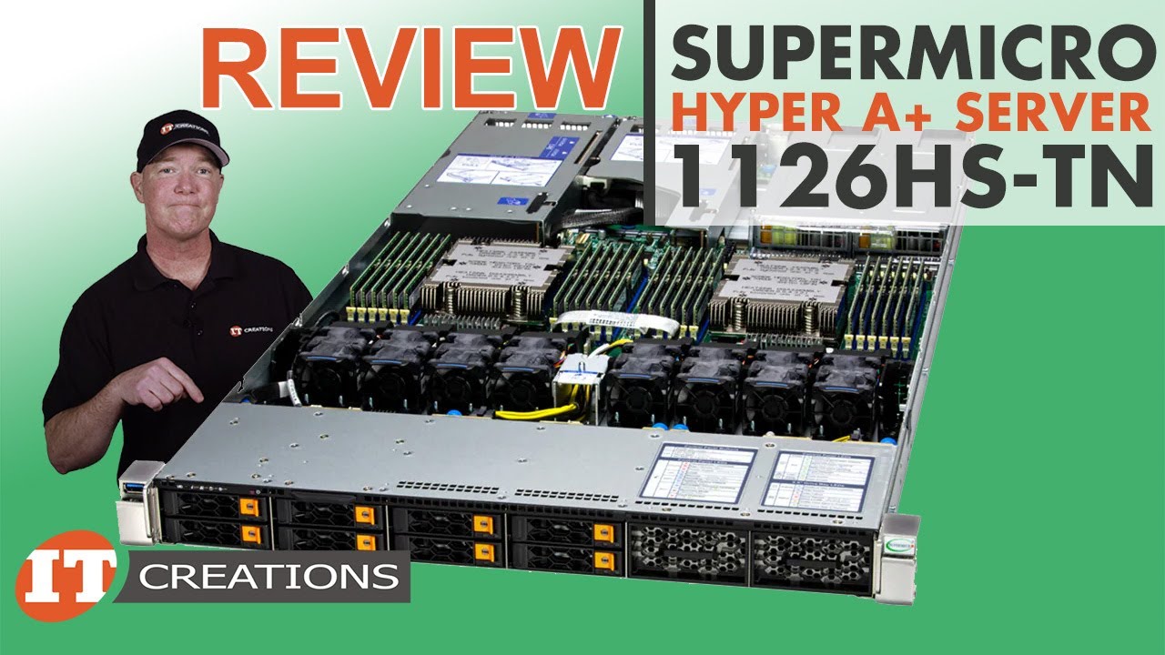 Обзор сервера Supermicro Hyper A+ 1126HS-TN | IT Creations