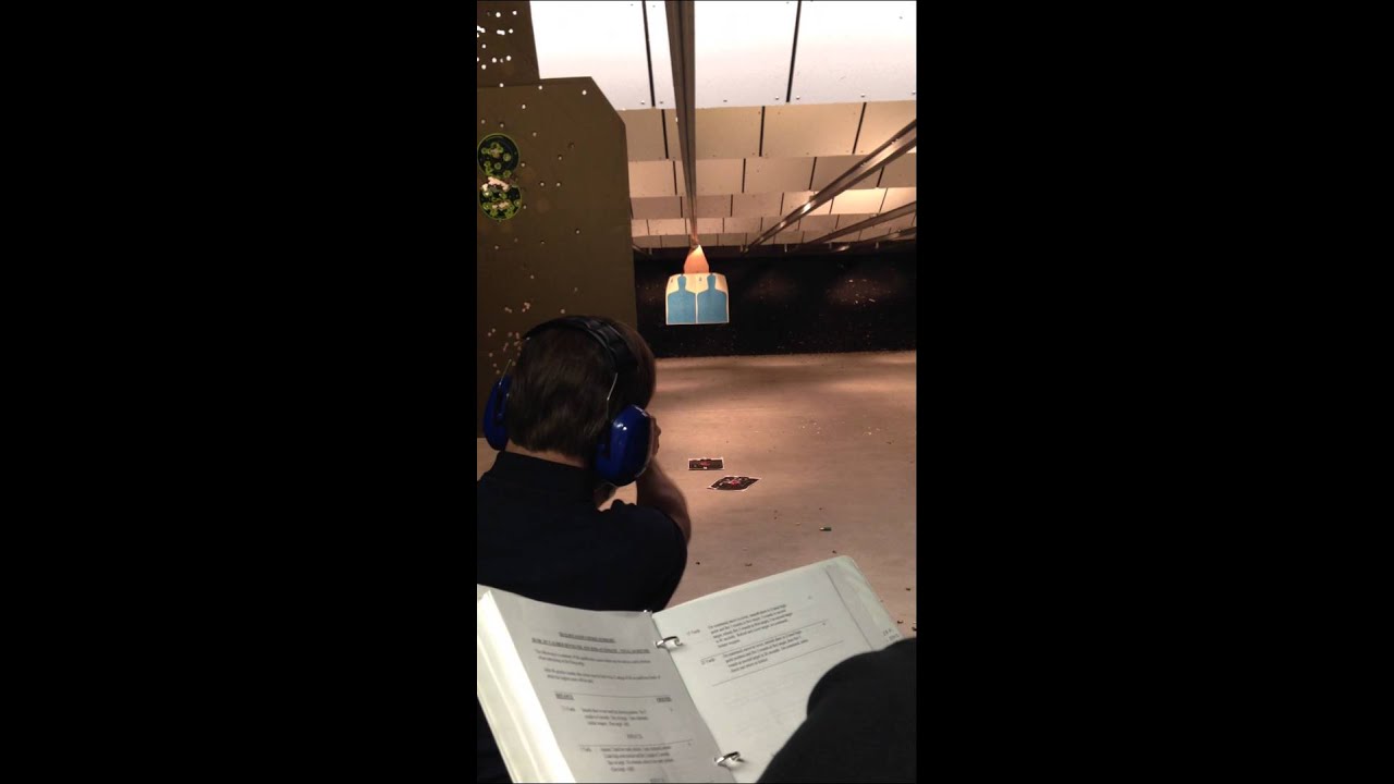 G License qualification on a gun range