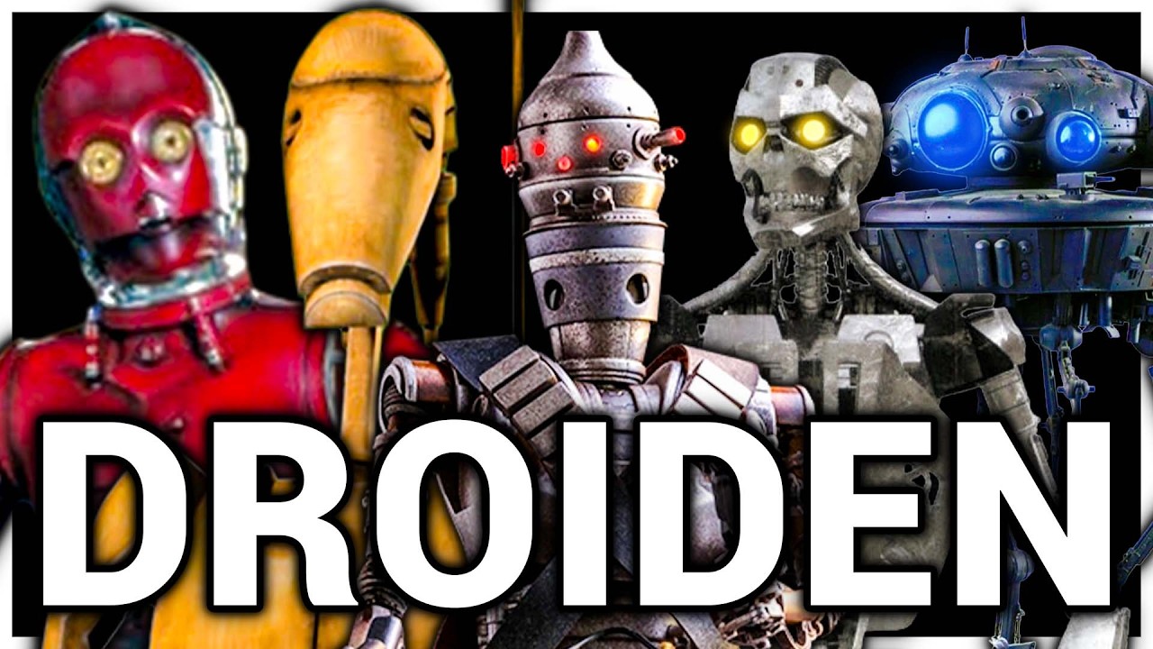 3 STUNDEN DROIDEN VIDEOS für Relaxen / Arbeiten / Gaming
