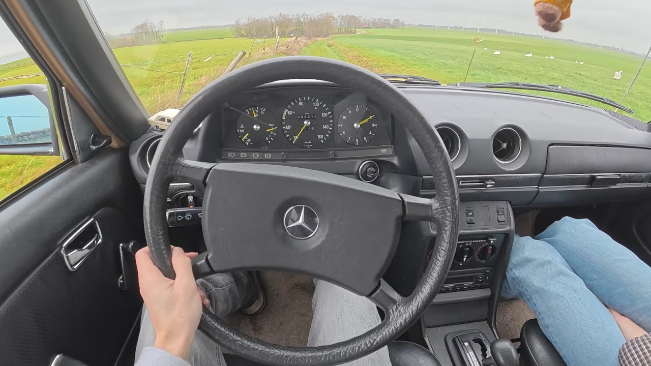 1979 Mercedes-Benz W123 240D - POV DRIVE