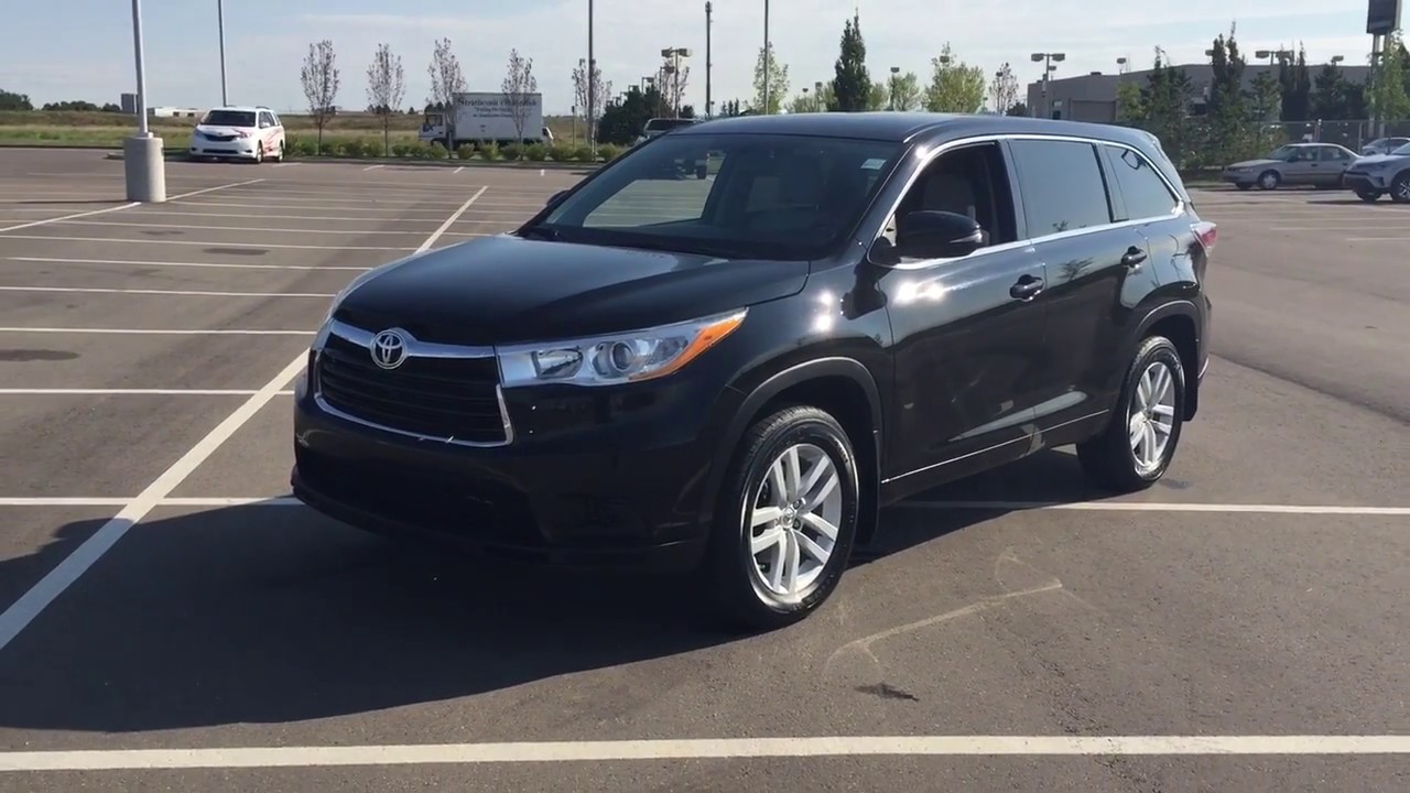 2014 Toyota Highlander LE Review